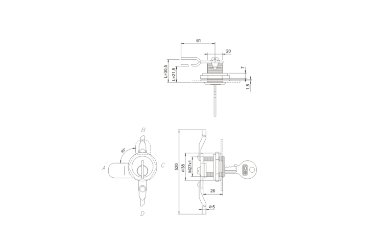 ZKT3 rysunek wymiary